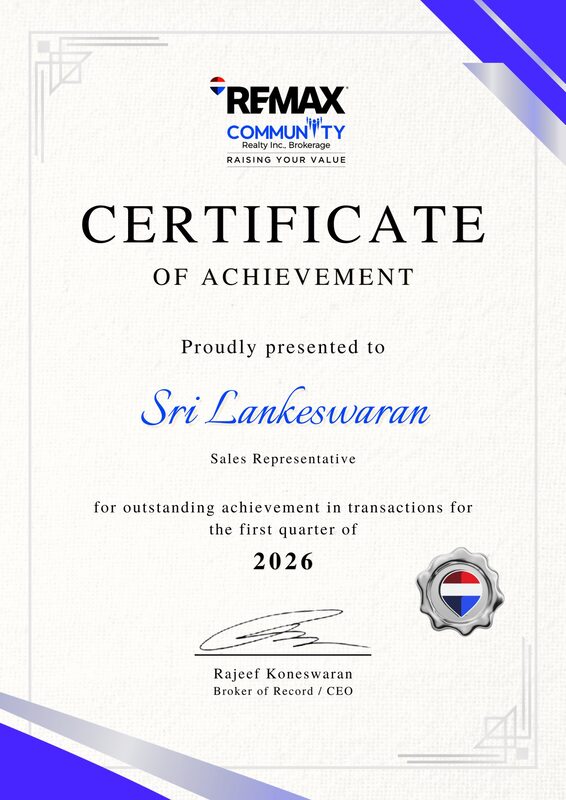Certificate of Achievement · 2026 Q1