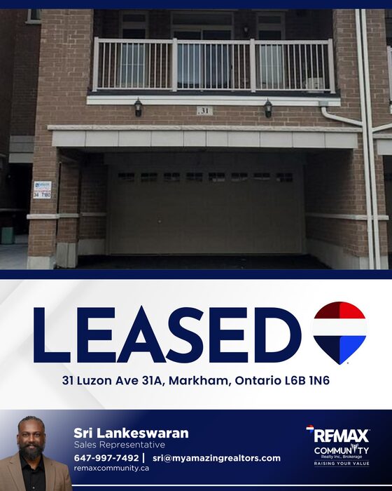 31 Luzon Ave 31A, Markham