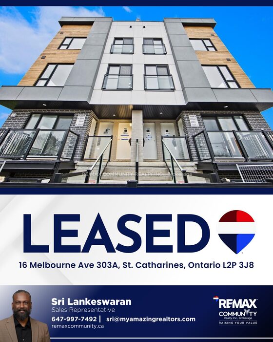 16 Melbourne Ave 303A, St. Catharines