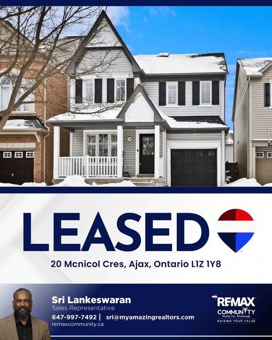 20 Mcnicol Cres, Ajax