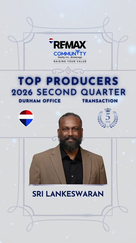 Top 5 Producers · Durham, 2026 Q2